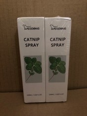 11 X CATNIP SPRAY 100ML RRP £110: LOCATION - RACK E