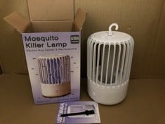 QUANTITY OF ASSORTED ITEMS TO INCLUDE MOSQUITO KILLER LAMP, BUG ZAPPER ELECTRIC UV LIGHT INSECT KILLER, 360° POWERFUL INSECT REPELLENT PEST CONTROL TRAPS FOR INDOOR AND OUTDOOR: LOCATION - RACK E