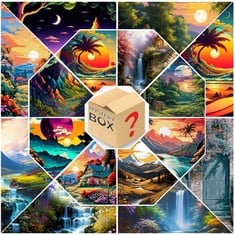 34 X PAINT BY NUMBERS FOR KID CHILDREN,PAINT BY NUMBER KITS ON CANVAS DIY OIL PAINTINGS SUPPLIES FOR KIDS ADULTS BEGINNERS ARTS AND CRAFTS HOME DECOR 11.8" X 15.7"/30X40CM - BUTTERFLY MOON - TOTAL RR