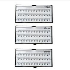 QUANTITY OF BOXES FALSE EYELASHES VOLUME EYELASH EXTENSIONS 3D RUSSIAN LASHES INDIVIDUAL LASHES EYELASH EXTENSIONS FOR DIY EYELASH EXTENSION (10MM 12MM 14MM) - TOTAL RRP £152: LOCATION - RACK E