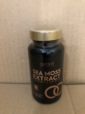 25 X OXFORD ORGANICS SEA MOSS EXTRACT 60 PACK RRP £100: LOCATION - RACK E