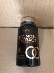 25 X OXFORD ORGANICS SEA MOSS EXTRACT 60 PACK RRP £100: LOCATION - RACK E