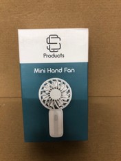 25 X MINI HANDHELD FAN RRP £187: LOCATION - RACK F