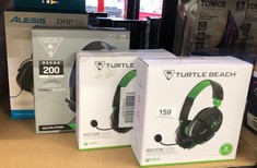 QUANTITY OF ITEMS TO INCLUDE TURTLE BEACH RECON 200 GEN 2 BLUE AMPLIFIED GAMING HEADSET - PS4, PS5, XBOX SERIES X|S| ONE, NINTENDO SWITCH & PC: LOCATION - B RACK