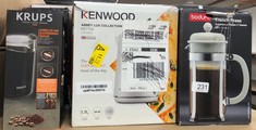 QUANTITY OF ITEMS TO INCLUDE KENWOOD ABBEY LUX COLLECTION KETTLE: LOCATION - C RACK