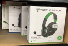 QUANTITY OF ITEMS TO INCLUDE XBOX TURTLE BEACH RECON 50X WIRED GAMING HEADSET:: LOCATION - C RACK