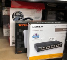 QUANTITY OF ITEMS TO INCLUDE NETGEAR 8 PORT GIGABIT NETWORK SWITCH , GS308 - ETHERNET SWITCH - ETHERNET SPLITTER - PLUG-AND-PLAY - SILENT OPERATION - DESKTOP OR WALL MOUNT:: LOCATION - C RACK