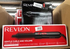 QUANTITY OF ITEMS TO INCLUDE REVLON HAIR TOOLS RVHA6017UK TANGLE FREE HOT AIR STYLER, BLACK: LOCATION - E RACK