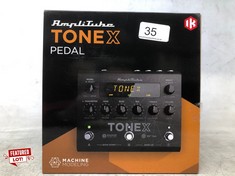 AMPLITUBE TONE X PEDAL RRP £322: LOCATION - A RACK