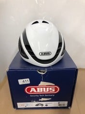 ABUS GAMECHANGER RACING BIKE HELMET - AERODYNAMIC CYCLING HELMET WITH OPTIMAL VENTILATION FOR MEN AND WOMEN - MOVISTAR 2020, POLAR WHITE, SIZE S.: LOCATION - F RACK