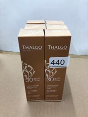 6 X THALGO 30 SPF AGE DEFENCE SUN CREAM: LOCATION - F RACK