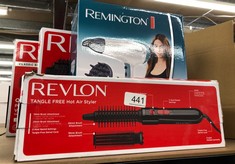 QUANTITY OF ITEMS TO INCLUDE REVLON HAIR TOOLS RVHA6017UK TANGLE FREE HOT AIR STYLER, BLACK: LOCATION - F RACK