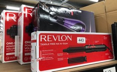 QUANTITY OF ITEMS TO INCLUDE REVLON HAIR TOOLS RVHA6017UK TANGLE FREE HOT AIR STYLER, BLACK: LOCATION - F RACK