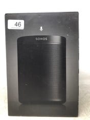 SONOS PLAY 1 WIRELESS HI-FI PLAYER - BLACK: LOCATION - A RACK