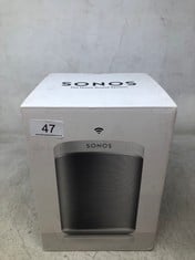 SONOS PLAY 1 WIRELESS HI-FI PLAYER - WHITE.: LOCATION - A RACK