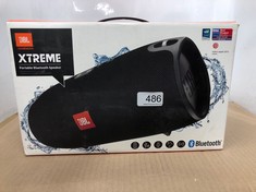 JBL XTREME PORTABLE WIRELESS SPLASHPROOF BLUETOOTH SPEAKER - BLACK.: LOCATION - G RACK