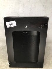 SONOS PLAY 1 WIRELESS HI-FI PLAYER  - BLACK: LOCATION - A RACK