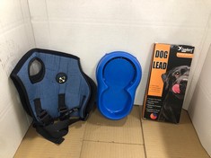 QUANTITY OF PET ITEMS TO INCLUDE COODEO HARNESS: LOCATION - G RACK