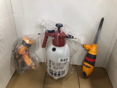 QUANTITY OF HOME ITEMS TO INCLUDE SPEAR & JACKSON 2L PUMP ACTION SPRAYER: LOCATION - G RACK