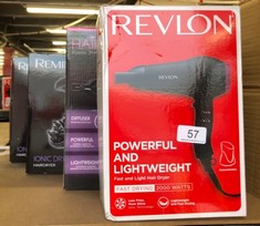 QUANTITY OF ITEMS TO INCLUDE REVLON RVDR5823UK HARMONY DRY & STYLE 1600W HAIR DRYER: LOCATION - A RACK