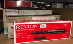 QUANTITY OF ITEMS TO INCLUDE REVLON HAIR TOOLS RVHA6017UK TANGLE FREE HOT AIR STYLER, BLACK: LOCATION - H RACK