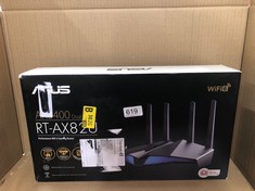 ASUS AX5400 DUAL BAND PERFORMANCE WIFI 6 GAMING ROUTER: LOCATION - H RACK