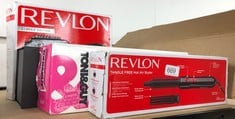 QUANTITY OF ITEMS TO INCLUDE REVLON HAIR TOOLS RVHA6017UK TANGLE FREE HOT AIR STYLER, BLACK: LOCATION - I RACK