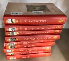 QUANTITY OF CATHERINE COOKSON BOOKS TO INCLUDE CATHERINE COOKSON TILLY TROTTER: LOCATION - BACK RACK