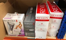 QUANTITY OF ITEMS TO INCLUDE REVLON ONE-STEP HAIR DRYER AND VOLUMIZER FOR MID TO LONG HAIR (ONE-STEP, 2-IN-1 STYLING TOOL, IONIC AND CERAMIC TECHNOLOGY, UNIQUE OVAL DESIGN) RVDR5222: LOCATION - B RAC