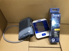 QUANTITY OF ITEMS TO INCLUDE CAZON ARM TYPE ELECTRIC BLOOD PRESSURE MONITOR: LOCATION - B RACK