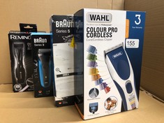 QUANTITY OF ITEMS TO INCLUDE WAHL COLOUR PRO CORDLESS HAIR CLIPPER KIT, NECK DUSTER, COLOUR CODED COMBS, HAIR CLIPPERS FOR MEN, HEAD SHAVER, MEN'S HAIR CLIPPER, EASY HOME HAIRCUTTING, FAMILY HAIRCUTS