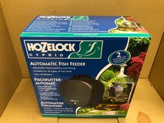 HOZELOCK 3958 0000 AUTOMATIC FISH FOOD FEEDER, BLACK.: LOCATION - C RACK