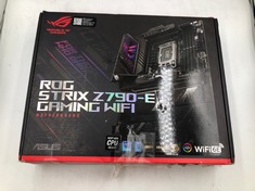 ASUS ROG STRIX Z790-E GAMING WIFI 6E LGA 1700(INTEL® 12TH&13TH GEN) ATX GAMING MOTHERBOARD(PCIE 5.0, DDR5,18+1 POWER STAGES,2.5 GB LAN,THUNDERBOLT 4,5XM.2, 1XPCIE 5.0 M.2,FRONT PANEL USB 3.2 PORT).: