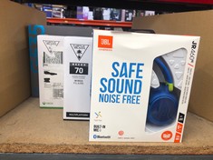 QUANTITY OF ITEMS TO INCLUDE JBL JR 460NC ON-EAR HEADPHONES - WIRELESS HEADPHONES FOR CHILDREN WITH SOUND SAFE TECHNOLOGY AND A LIGHTWEIGHT PADDED DESIGN, IN BLUE: LOCATION - D RACK