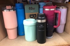 QUANTITY OF ITEMS TO INCLUDE STANLEY TRIGGER ACTION TRAVEL MUG 0.47L - KEEPS HOT FOR 7 HOURS - BPA-FREE - THERMAL MUG FOR HOT DRINKS - LEAK PROOF REUSABLE COFFEE CUP - DISHWASHER SAFE - MATT BLACK: L