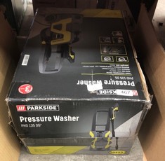 QUANTITY OF ITEMS TO INCLUDE PARKSIDE PRESSURE WASHER: LOCATION - F RACK