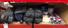 QUANTITY OF ITEMS TO INCLUDE  HIGHLANDER SLEEPHAVEN SLEEPING BAG , BLACK SEASON 2 TEMP 7C: LOCATION - F RACK