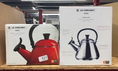 LE CREUSET KETTLE STAINLESS STEEL KETTLE 1.6L: LOCATION - F RACK