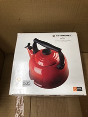 LE CREUSET BOUILLOIRE KETTLE 2.1L COLOUR CREAM: LOCATION - F RACK