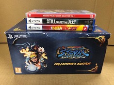 QUANTITY OF ITEMS TO INCLUDE NARUTO X BORUTO ULTIMATE NINJA STORM CONNECTIONS: COLLECTOR'S EDITION (PS5).: LOCATION - G RACK