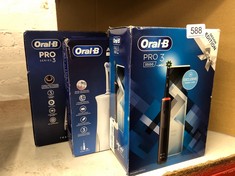 QUANTITY OF ITEMS TO INCLUDE ORAL-B AQUACARE PRO-EXPERT CORDLESS DENTAL IRRIGATOR WITH OXYJET TECHNOLOGY WHITE: LOCATION - G RACK