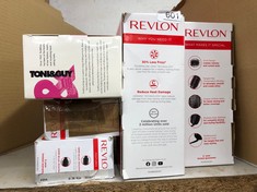 QUANTITY OF ITEMS TO INCLUDE REVLON ONE-STEP HAIR DRYER AND VOLUMIZER FOR MID TO LONG HAIR (ONE-STEP, 2-IN-1 STYLING TOOL, IONIC AND CERAMIC TECHNOLOGY, UNIQUE OVAL DESIGN) RVDR5222: LOCATION - G RAC