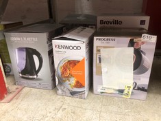 QUANTITY OF ITEMS TO INCLUDE BREVILLE EDGE LOW STEAM KETTLE 1.7L CAPACITY: LOCATION - G RACK