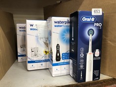 QUANTITY OF ASSORTED ITEMS TO INCLUDE ORAL-B PRO SERIES 3 ELECTRIC TOOTHBRUSH : LOCATION - BACK RACK