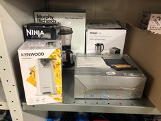 QUANTITY OF ITEMS TO INCLUDE KENWOOD CAN OPENER: LOCATION - BACK RACK