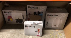 QUANTITY OF ITEMS TO INCLUDE BREVILLE BLEND ACTIVE PERSONAL BLENDER & SMOOTHIE MAKER | 350W | 1 PORTABLE BLEND ACTIVE BOTTLE (600ML) | LEAK PROOF LID | BLACK & GOLD [VBL251]: LOCATION - A RACK