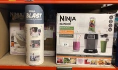 QUANTITY OF ITEMS TO INCLUDE NINJA BLAST PORTABLE BLENDER, 530ML, LEAK PROOF LID & SIP SPOUT, POWERFUL CORDLESS MINI BLENDER, RECHARGEABLE, PORTABLE SMOOTHIES, PROTEIN SHAKES, BLENDS ICE & FROZEN FRU