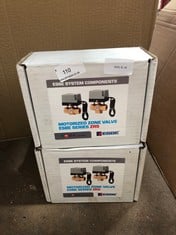 QUANTITY OF ASSORTED PLUMBING ITEMS TO INCLUDE ESBE SYSTEM COMPONENTS MOTORIZED ZONE VALVE : LOCATION - MIDDLE RACK(COLLECTION OR OPTIONAL DELIVERY AVAILABLE)