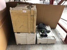 QUANTITY OF ASSORTED ITEMS TO INCLUDE FESTOOL POWER DRILL : LOCATION - MIDDLE RACK(COLLECTION OR OPTIONAL DELIVERY AVAILABLE)