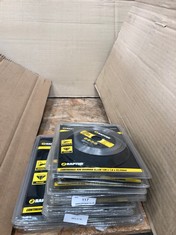 QUANTITY OF RAPTOR TURBO DIAMOND BLADES TO INCLUDE RAPTOR TURBO DIAMOND BLADE SIZE 150 X 1.8 X 22.3MM: LOCATION - MIDDLE RACK(COLLECTION OR OPTIONAL DELIVERY AVAILABLE)